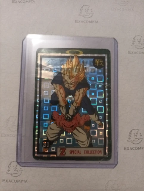 Carte Dragon Ball Z Vintage Collection 52 - État Moyen/très Bon - Non Gradée