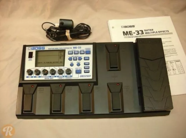 Pedalera Boss Me-33 Multiefectos