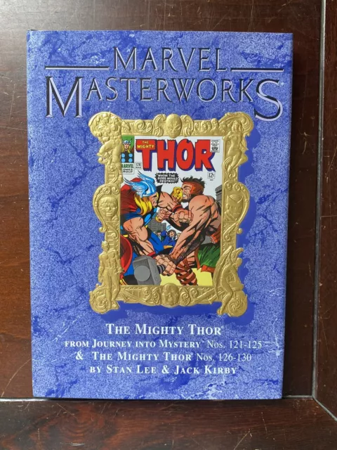 Marvel Masterworks Vol 52 Vol 4 : The Mighty Thor : HC w DJ : 1st Print Ltd Ed