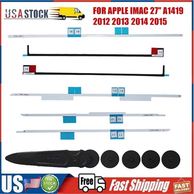 For iMac 27” 2012 2013 2014 2015 LCD Screen A1419 Adhesive Strip Sticker Tape