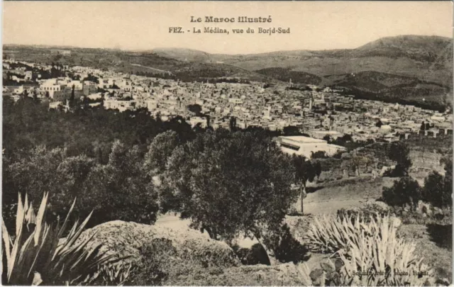 CPA AK Fez - La Medina - Vue du Borjd-Sud MOROC (1082741)