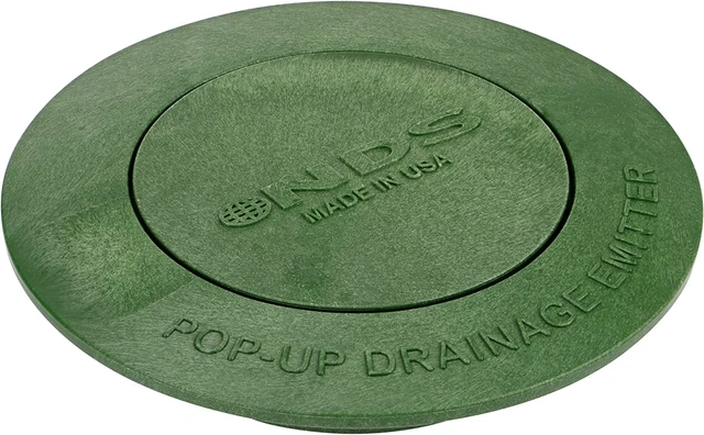 NDS 420C Pop-Up Drainage Emitter Inch for 3 in. & 4 in. Drain Fittings 3-inch