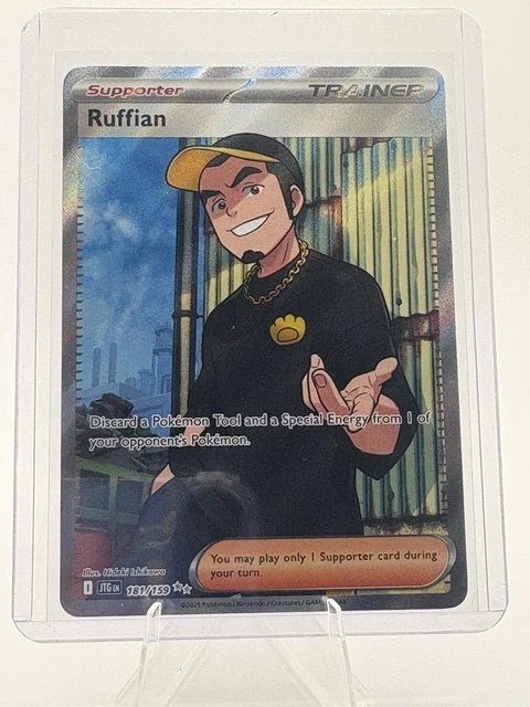 POKEMON SV09 JOURNEY Together Ruffian Ultra Rare Card 181/159 M/Nm ...