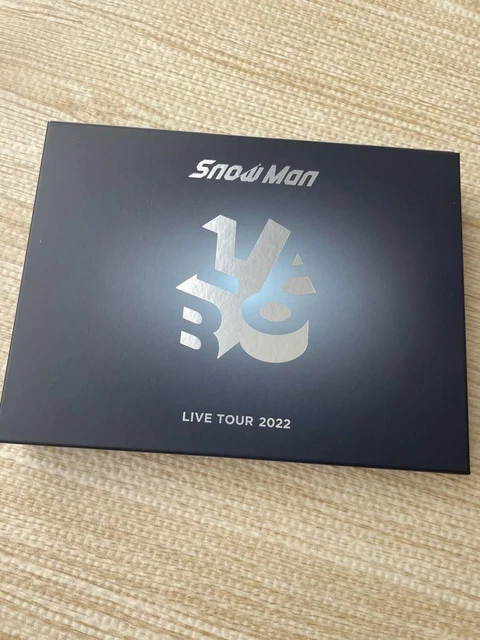 Man LIVE TOUR 2022 Labo. 初回　通常 Snow Man LIVE TOUR 2022 Labo.【初回盤】(3Blu-ray) : Snow Man