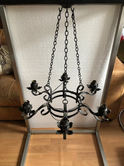 Vintage Gothic Style Chandelier Suspended Ceiling Light Bespoke, Custom-Made