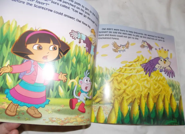 Girls bundle of 3 books.Princess Sparkle HB, I'm a big Sister HB & Dora PB, XMAS 8