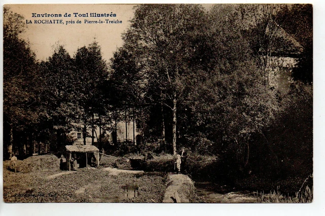 PIERRE LA TREICHE - Meurthe et Moselle - CPA 54 - LA ROCHOTTE le chateau