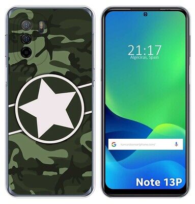 Coque Silicone pour Ulefone Note 13P Design Camouflage 01 Dessins