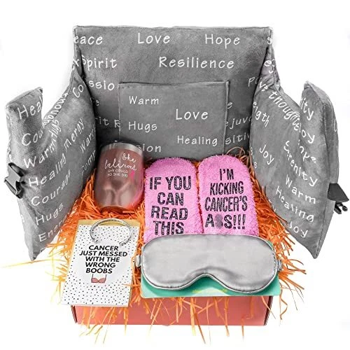 Regalos para el cáncer de mama para mujeres Get Well Pronto Regalos para mujeres Cáncer de mama Awa...