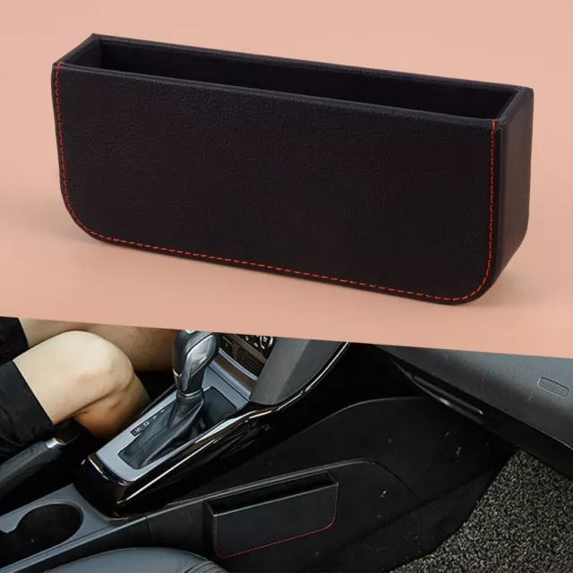 Car Gear Shift Side Storage Box Door Armrest Side Organizer Holder