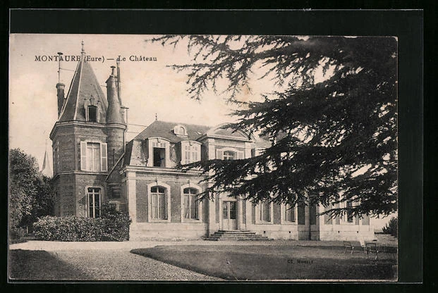 CPA Montaure, le Chateau