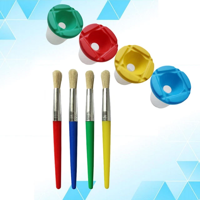 Watercolor Brush Set Colored Painting Brushes Set Graffiti Child