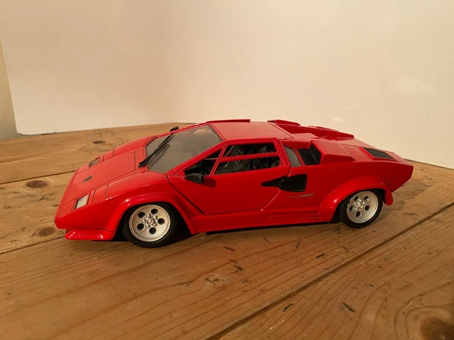 POLISTIL-TONKA 1/18 : LAMBORGHINI COUNTACH LP 5000 de 1988 OCCASION