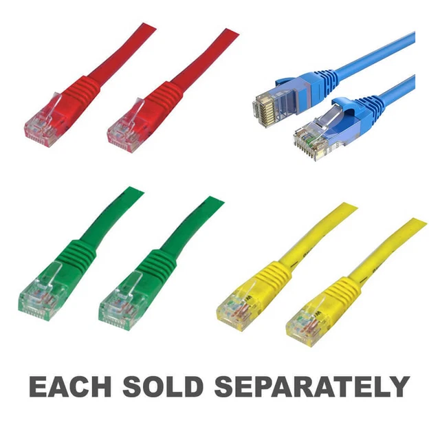 CÂBLE DE RACCORDEMENT Cat5e 2m, Alimentation Fiable De Haute Qualité