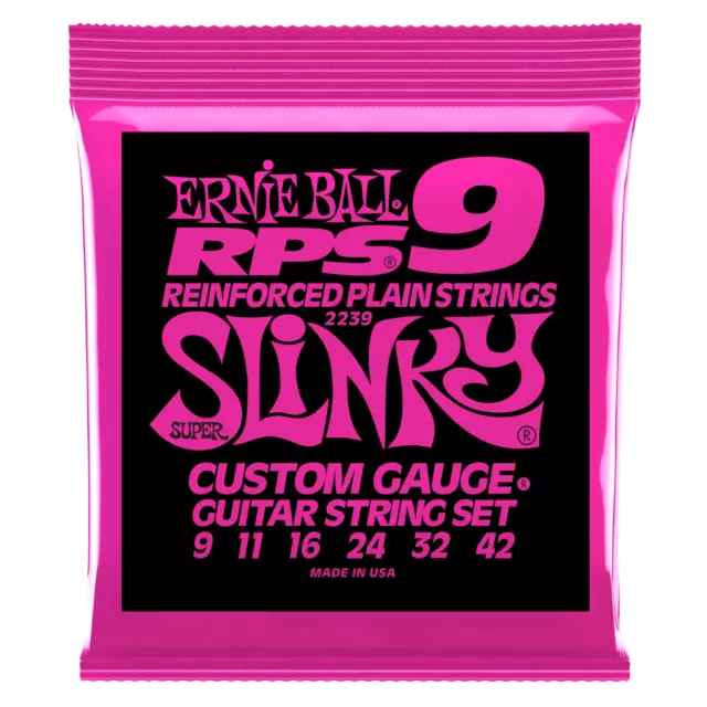 Ernie Ball RPS Slinky verstärkte einfache E-Gitarrensaiten 3