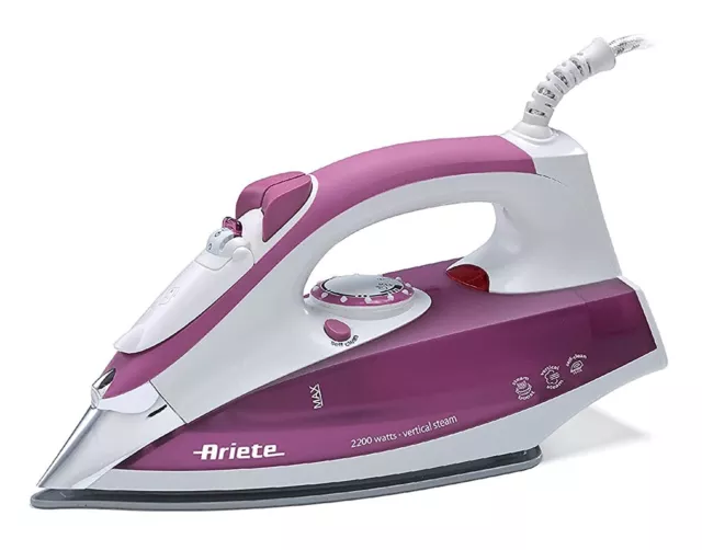 Ferro da Stiro a Vapore 2200W Vapore Verticale 6215 Steam Iron 2200W Ariete