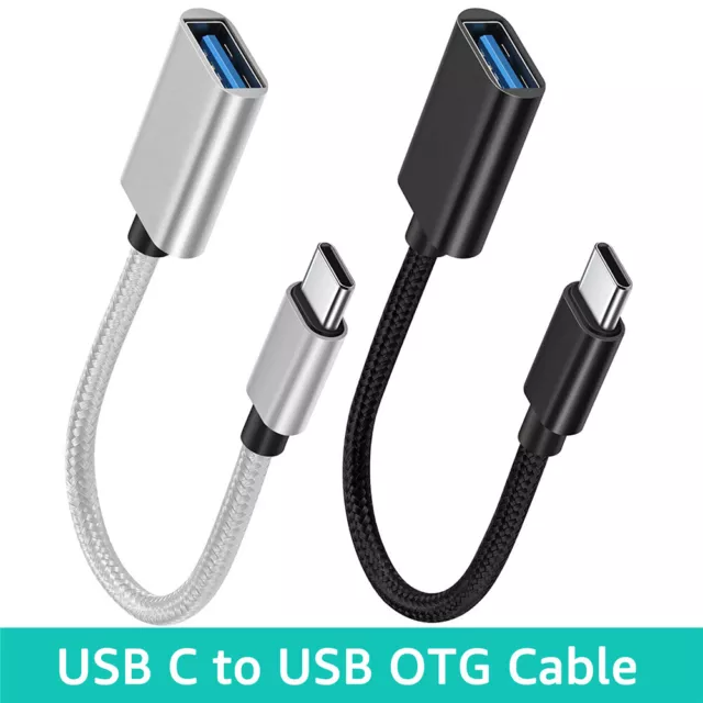USB-C 3.1 Type C Male to USB 3.0 Type A Female OTG Adapter Converter Cable Cord