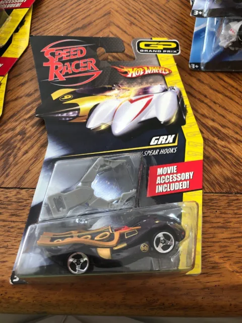 Hot Wheels 1:64 Speed Racer Grand Prize GRX with spear Hooks