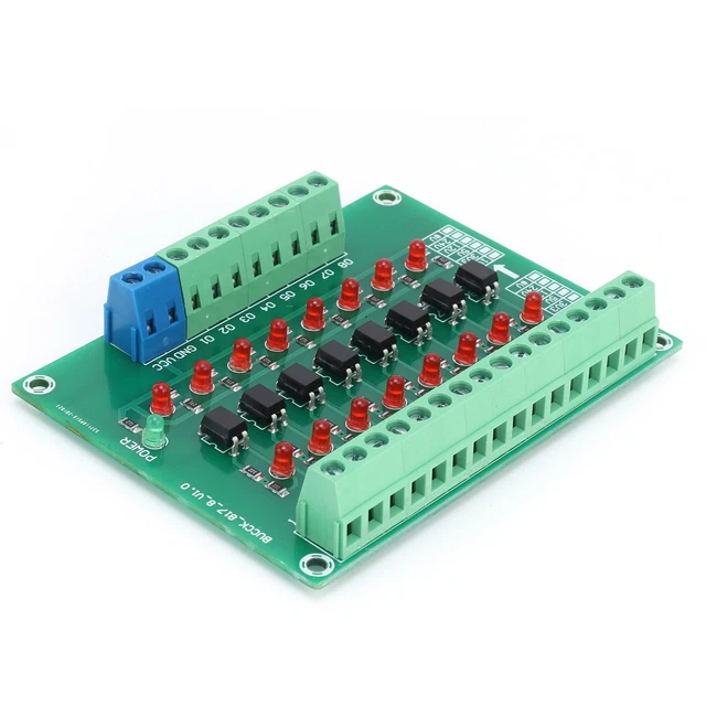 Modulo relè optoaccoppiatore 8 canali accoppiatore optoaccoppiatore accoppiamento PLC