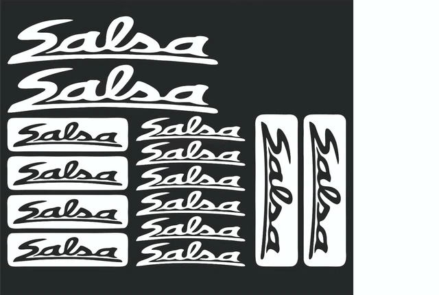 salsa bike decals