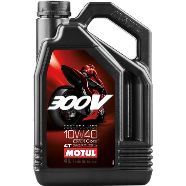 Motul 300V 10W-40 4T Road Racing 4Liter Öl Rennsport Factory Line 10W40 104121