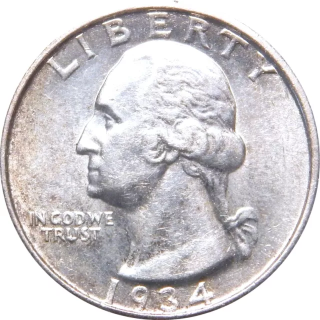 1934-D Washington Quarter--Nice Uncirculated Coin