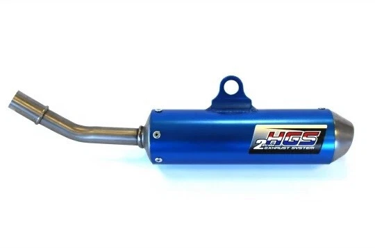HGS Blau Stahl Kappe Schalldämpfer Auspufftopf Husqvarna TC65 Passt Für Neu 2024