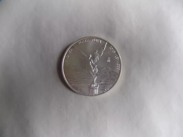 1 Oz Silver Mexican Libertad Coin 2015