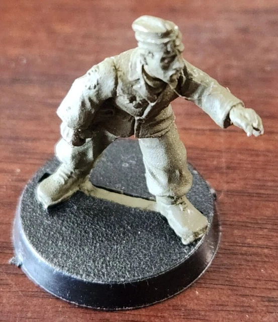 Rare Partially Painted Metal Basilisk Crew Astra Militarum Imperial Guard Oop