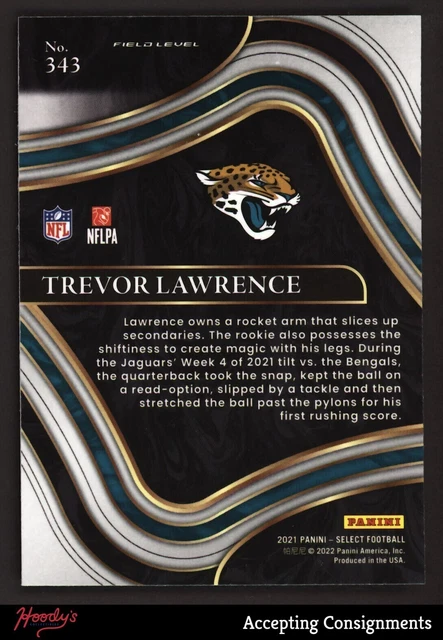 2021 PANINI ILLUSIONS - Trevor Lawrence recrue roi des cartes #KC-11 2021 PANINI ILLUSIONS - Trevor Lawrence recrue roi des cartes #KC-11