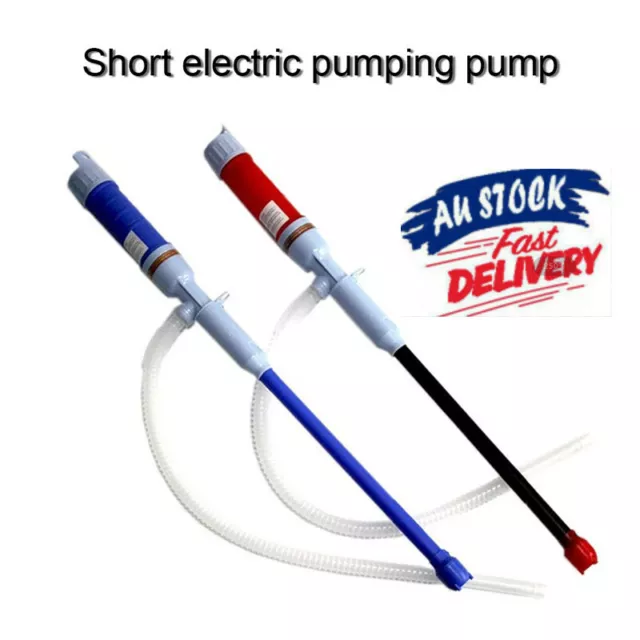 Electric Battery Power Liquid Fuel Syphon Pump Automatic Transfer Gas Oil Water