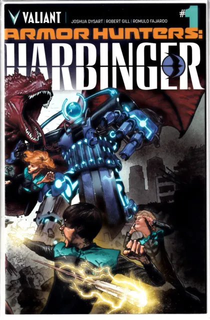 Harbinger #1 Armor Hunters Valiant Comics