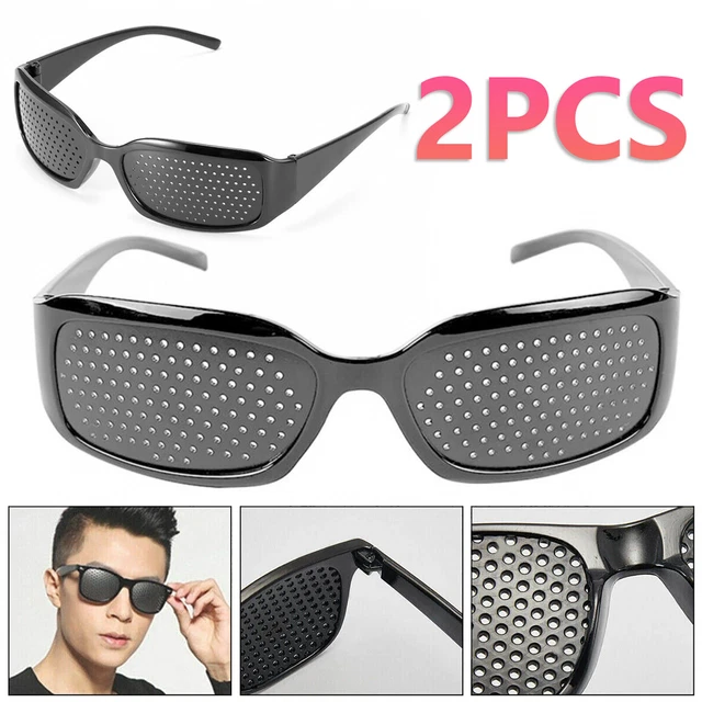 Pinhole Glass Small Holes Vision Correction Eye Exercise Anti-Myopia US