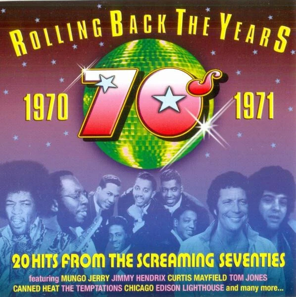 Various - Rolling Back The Years 1970-1971 - Used CD - J16288A
