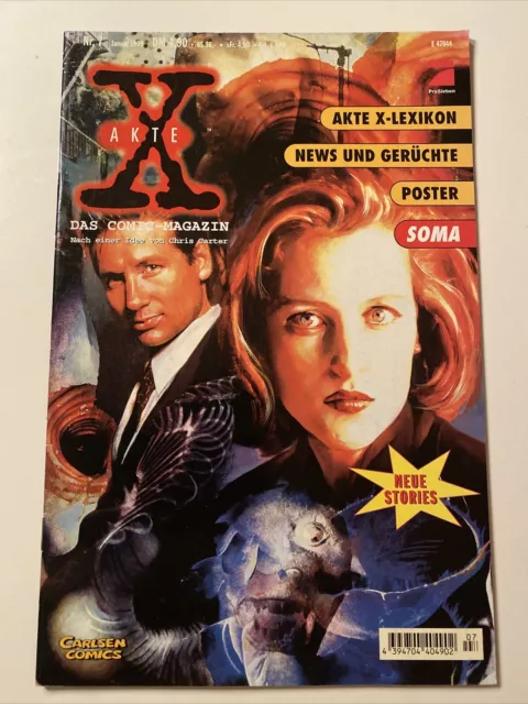 Akte X Nr. 7 von 1997  Top Zustand Comic