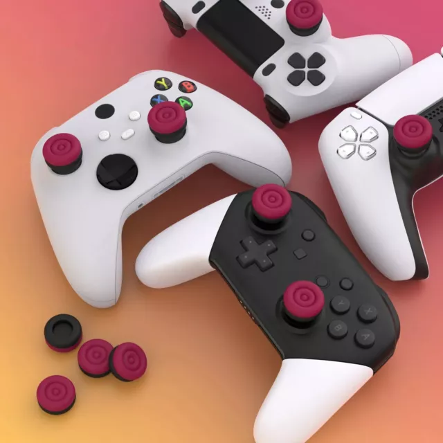 Controller Thumbstick Gummi Kappen Grip Cap Aufsatz Silikon Xbox PS3 PS4 PS5