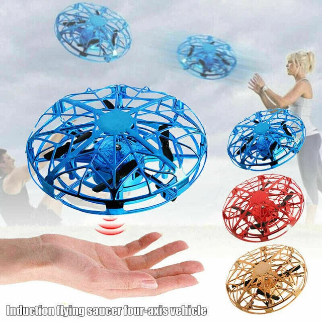 MINI DRONE SMART UFO Aircraft For Kids Flying Toys Hand Control ...