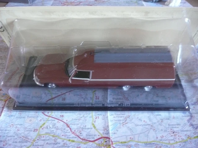 Citroën DS21 Tissier Bagagère 1973 - Miniature De Collection 1/43 Modèle Presse, état Neuf Sous Boîte