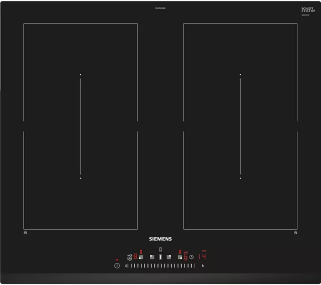 Siemens EX96DKS1 Encimera Inducción Autark Powerboost Temporizador Incl.