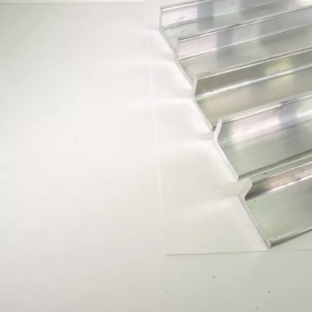 .375" thick Aluminum  3" x 2" ANGLE 12.625" Long QTY 5  sku 174017