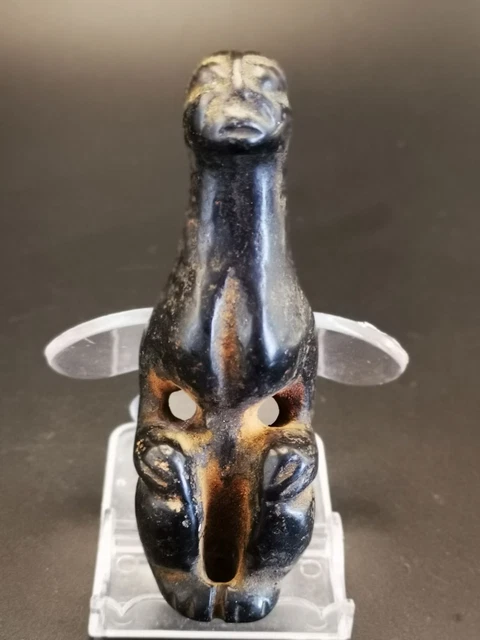 Unusual Chinese Jade/stone Sacrificial Amulet Sign Hongshan Culture Sd4