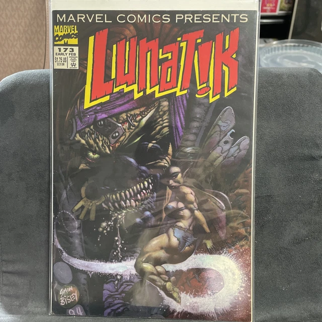Marvel Comics Presents #173 ~Bisley Lunatik cover, Low Print Run VF/ VF-