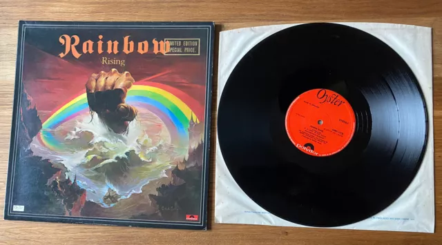 Ritchie Blackmore Rainbow Rainbow Rising Gatefold Cover Uk 1St Pressing 1976
