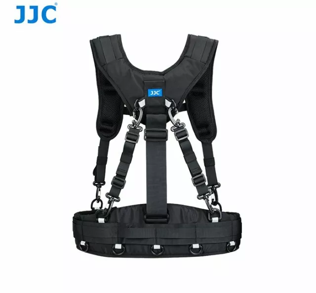 JJC GB-PRO1 Utility Photography Belt & Harness System for DLP lens pouches 2