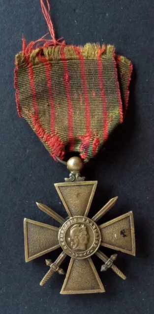 France - Very Pretty War Cross Medal 1914-17 - WWI