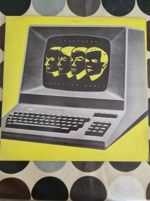 Kraftwerk - Computer World Uk Ist Press A1/B1 Vinyl Lp