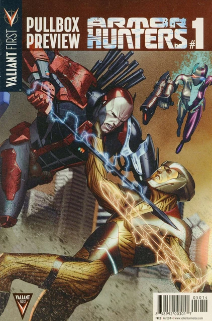 Valiant First Pullbox Preview #2 VF; Valiant | Armor Hunters - we combine shippi