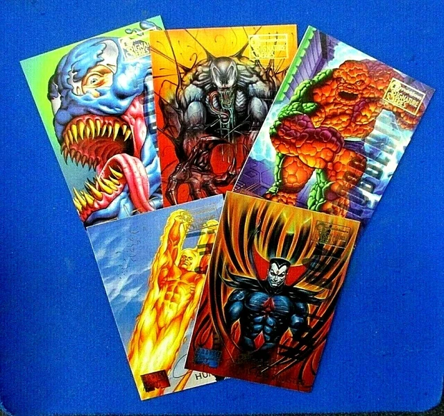 95 Marvel Masterpieces Fleer Emotion Gold Signature Series Singles****Pick #"S