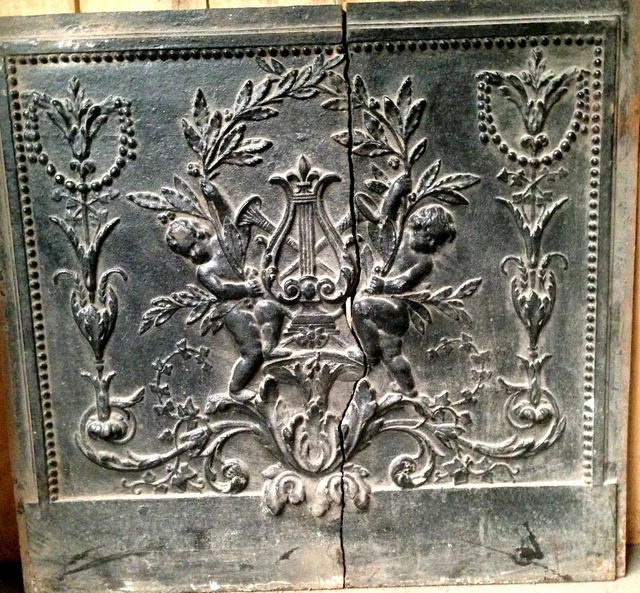 plaque de cheminée taque landier
