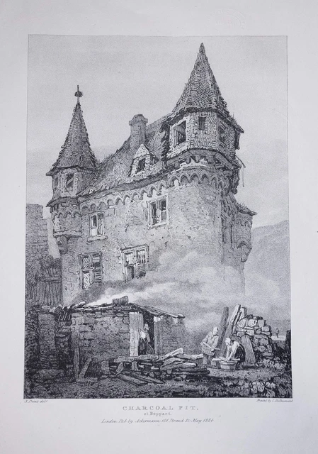 Boppard Renania-Palatinado Rhein-Hunsrück-Kreis Litografía 1824